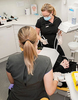 Why we always provide an experienced dental assistant with all our hygienists